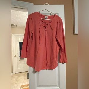 Old Navy, size M, tie up blouse